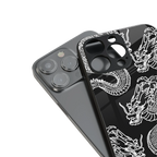 dragons back phone cover | glass case for iphone 16 plus
