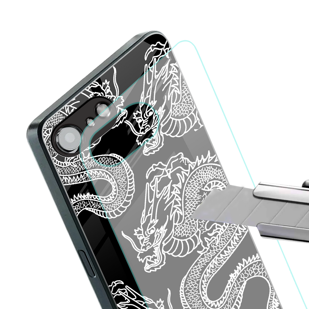 dragons back phone cover | glass case for iphone 16e