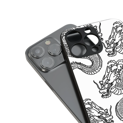 dragons lite back phone cover | glass case for iphone 13 pro max