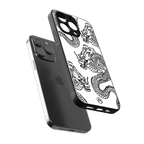 dragons lite back phone cover | glass case for iphone 16 pro