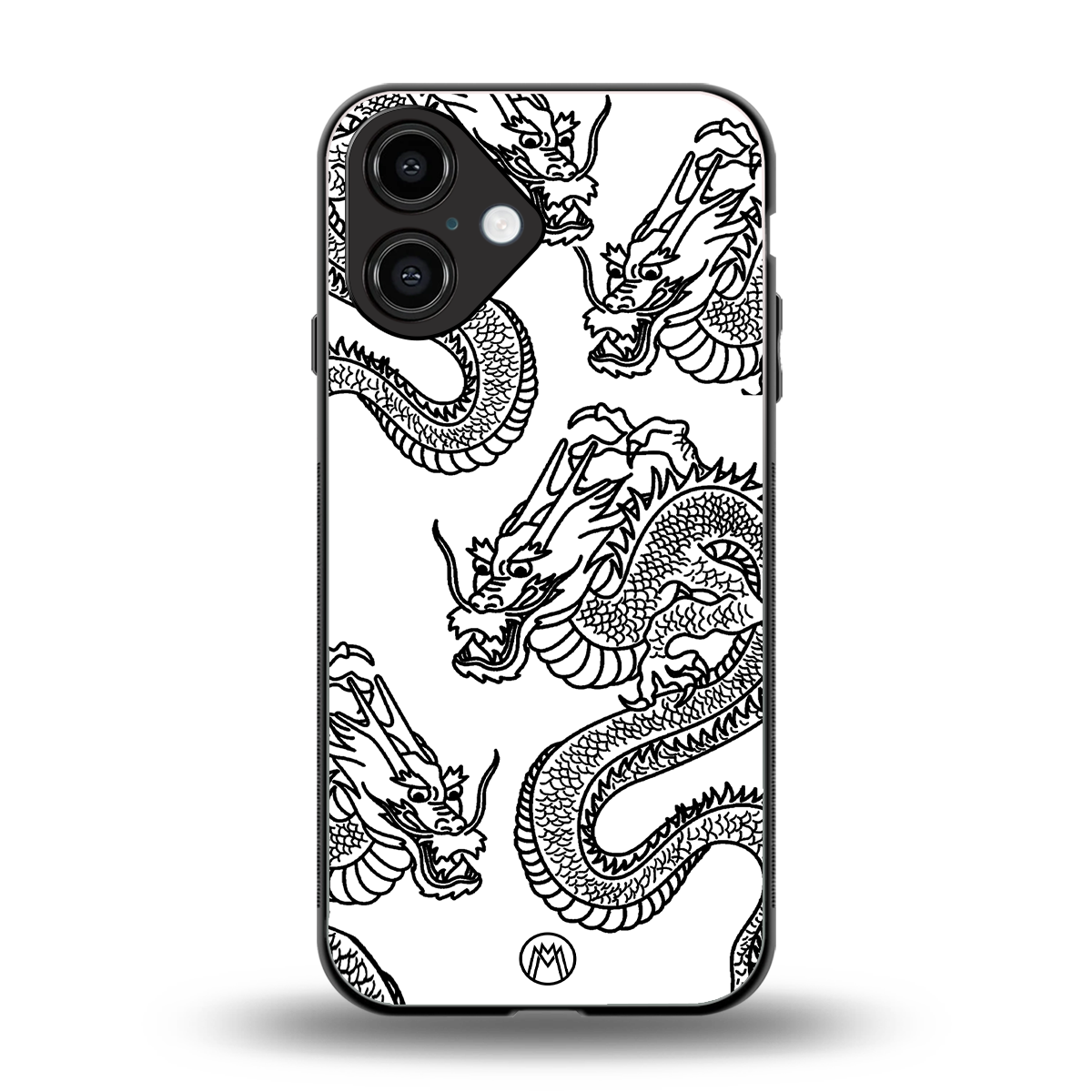 dragons lite back phone cover | glass case for iphone 16