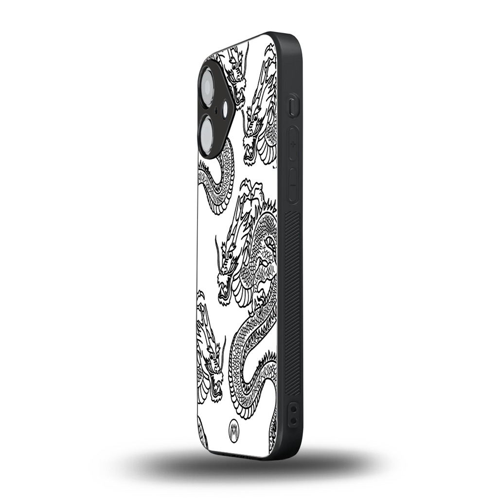 dragons lite back phone cover | glass case for iphone 16