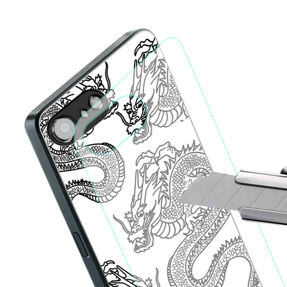 dragons lite back phone cover | glass case for iphone 16e
