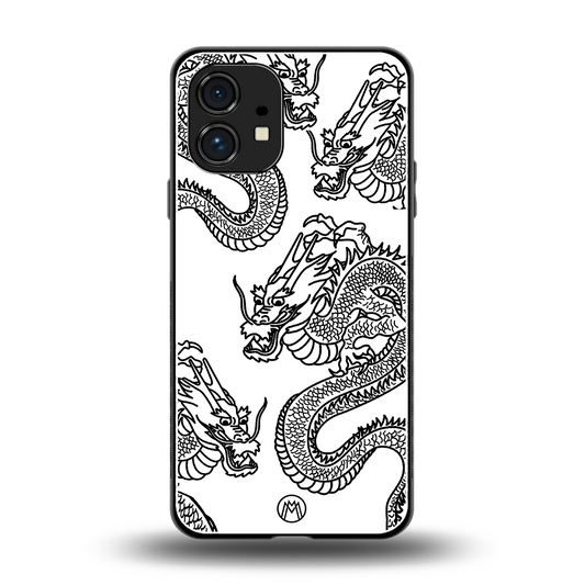 dragons lite back phone cover | glass case for nothing phone 1