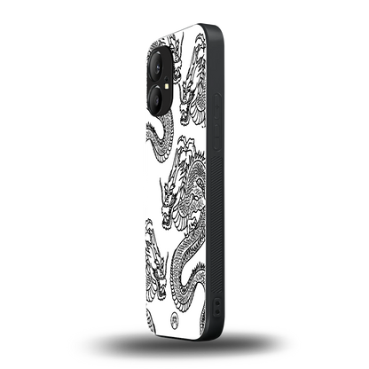 dragons lite back phone cover | glass case for nothing phone 1