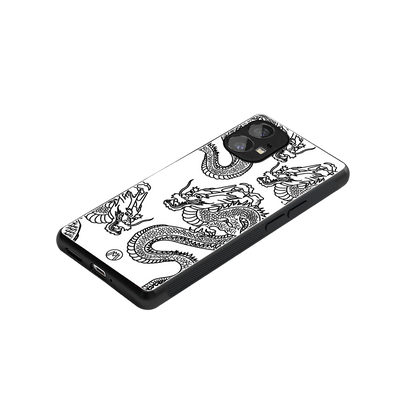 dragons lite back phone cover | glass case for nothing phone 1