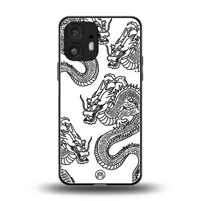 dragons lite back phone cover | glass case for nothing phone 2