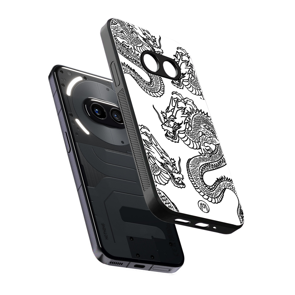 dragons lite back phone cover | glass case for nothing phone 2a