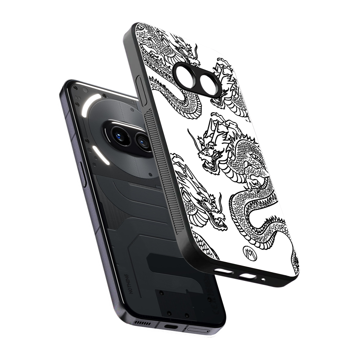 dragons lite back phone cover | glass case for nothing phone 2a