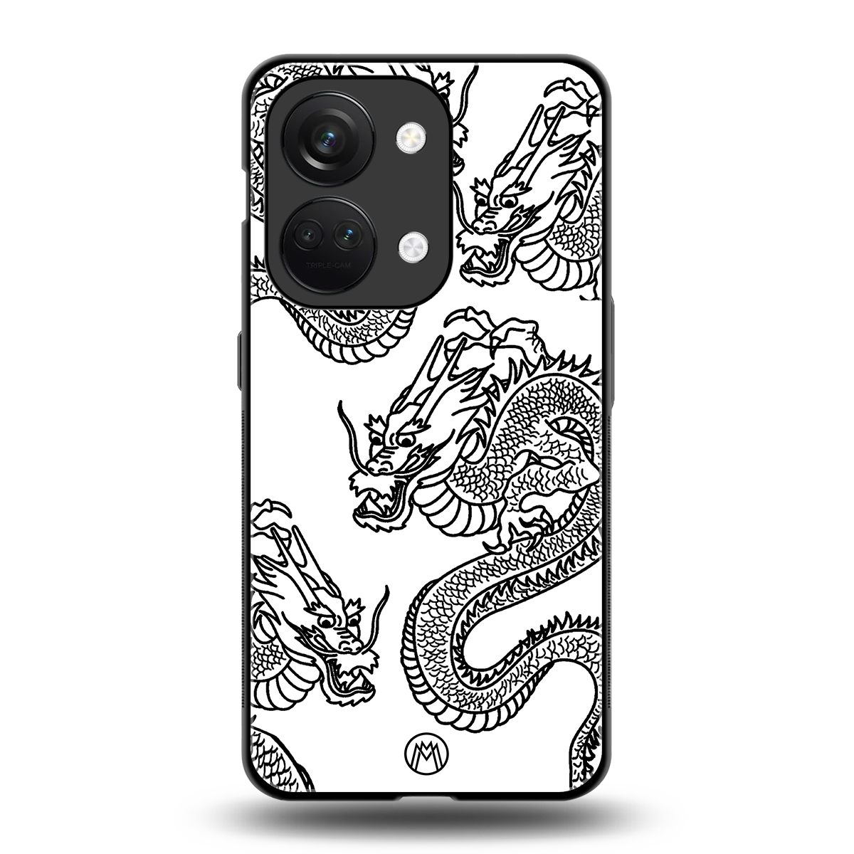 dragons lite back phone cover | glass case for oneplus nord 3