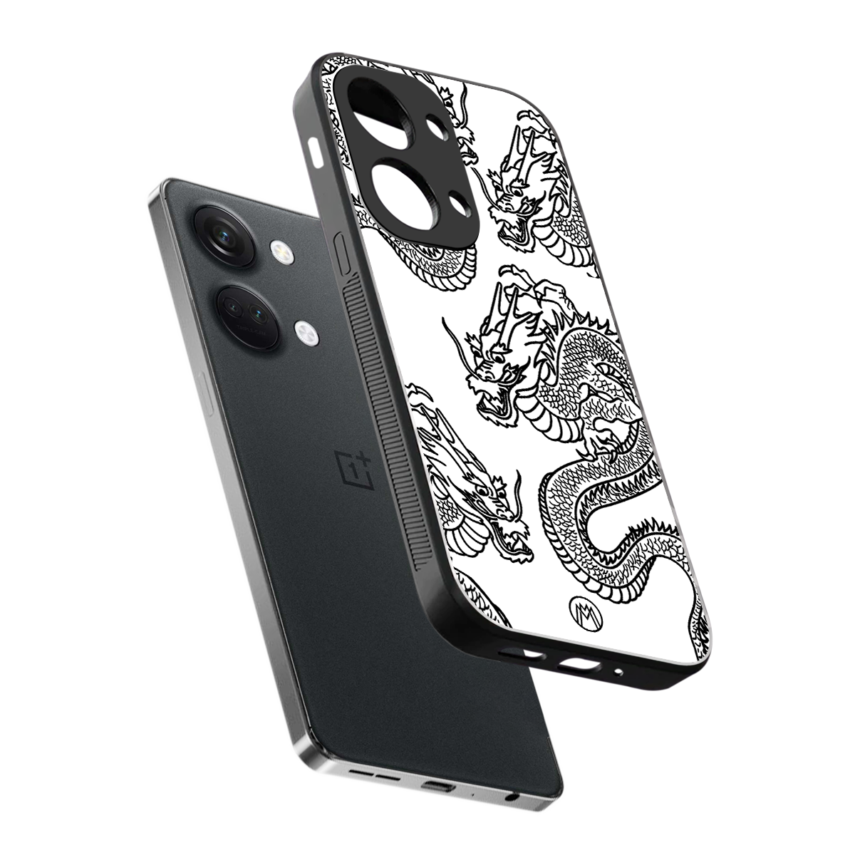 dragons lite back phone cover | glass case for oneplus nord 3