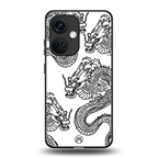 dragons lite back phone cover | glass case for oneplus nord ce 3