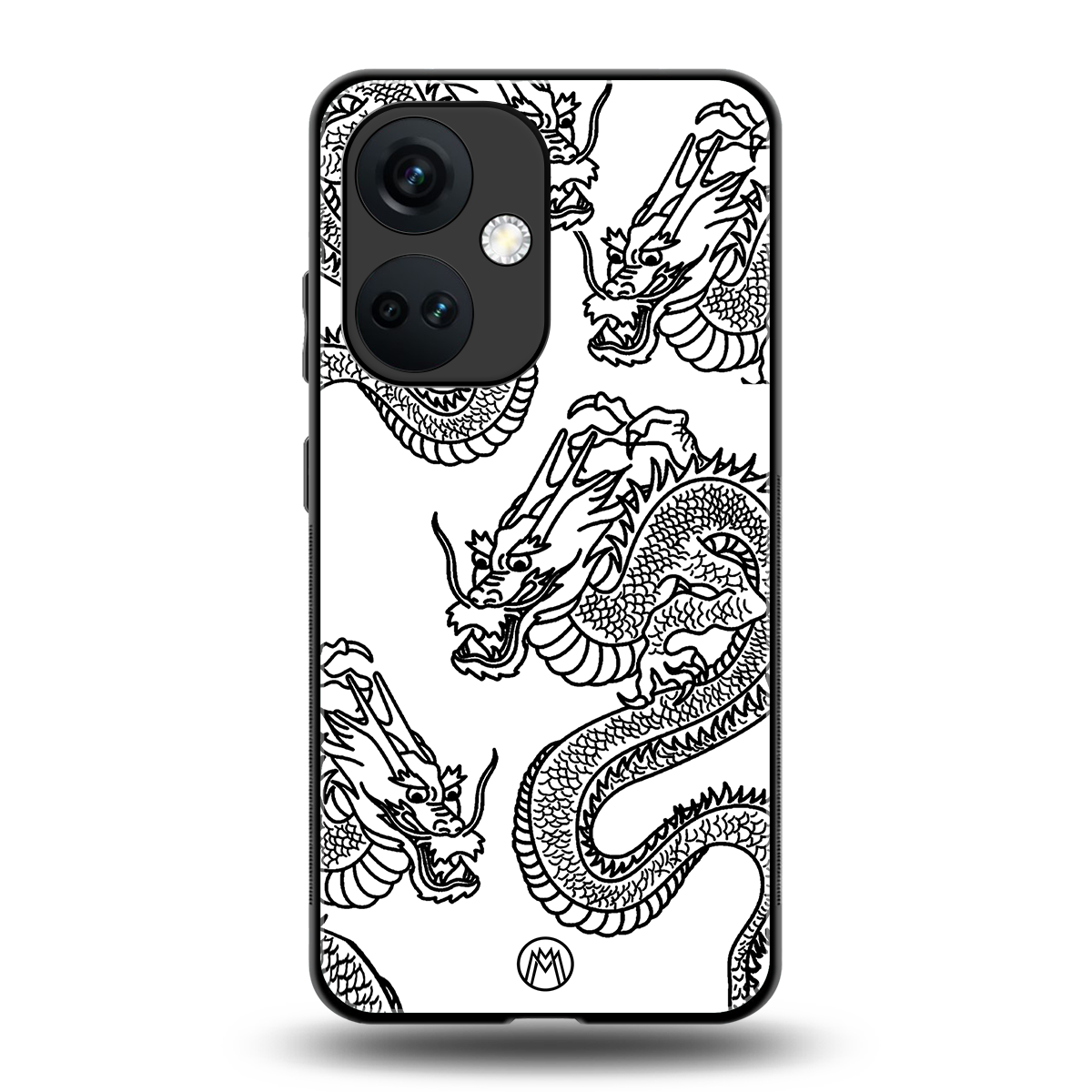 dragons lite back phone cover | glass case for oneplus nord ce 3