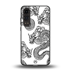 dragons lite back phone cover | glass case for oneplus nord ce 4 lite