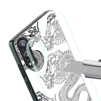 dragons lite back phone cover | glass case for oneplus nord ce 4 lite