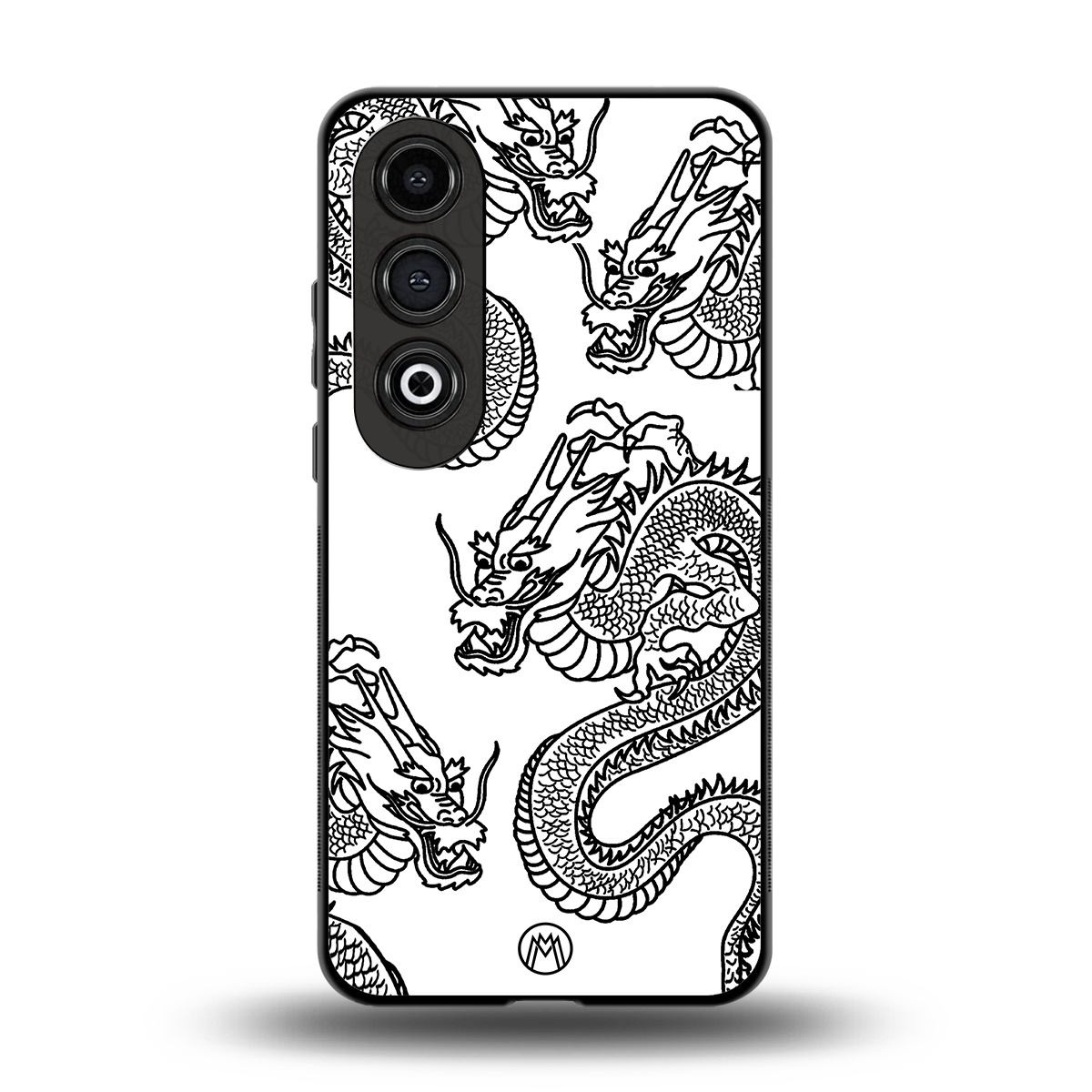 dragons lite back phone cover | glass case for oneplus nord ce 4