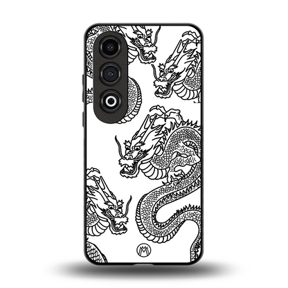 dragons lite back phone cover | glass case for oneplus nord ce 4