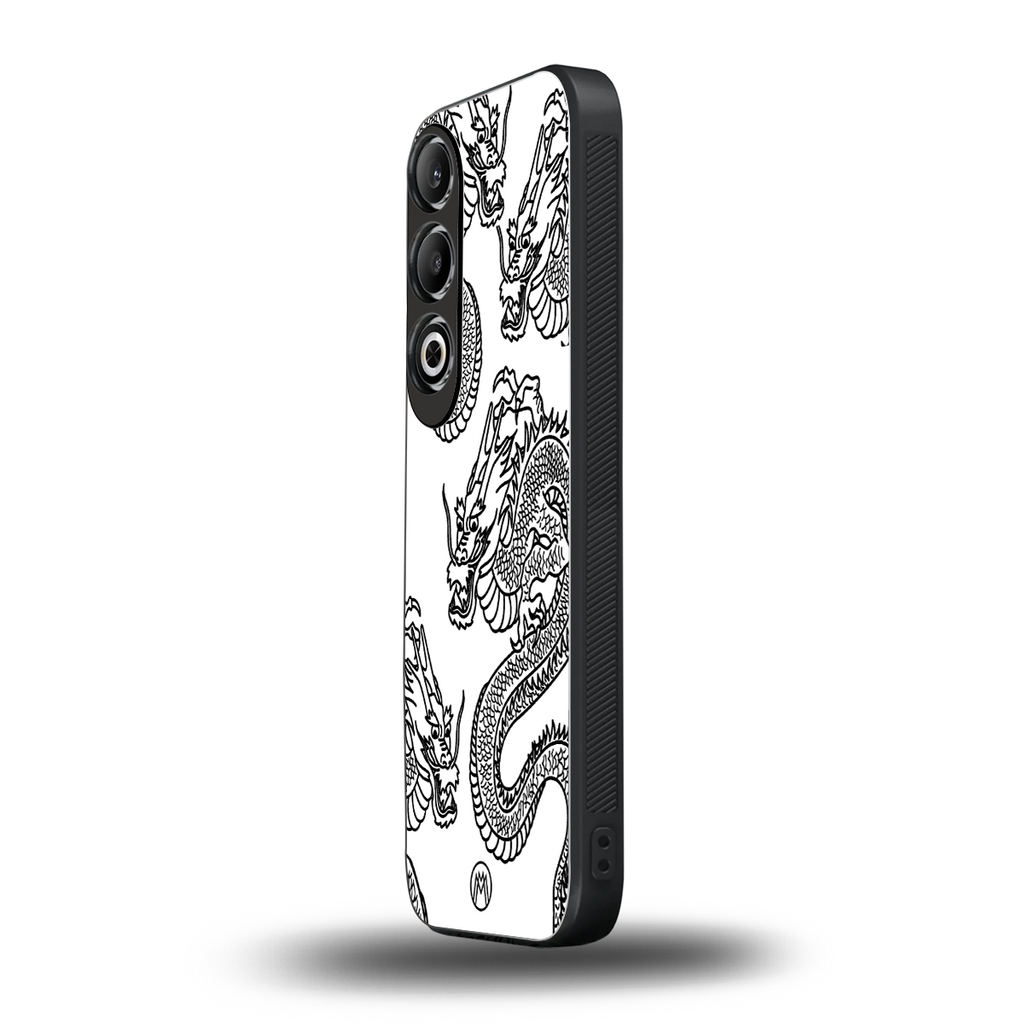 dragons lite back phone cover | glass case for oneplus nord ce 4