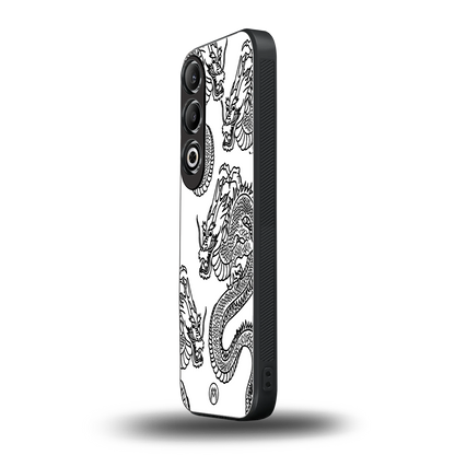 dragons lite back phone cover | glass case for oneplus nord ce 4
