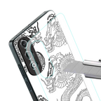 dragons lite back phone cover | glass case for oneplus nord ce 4