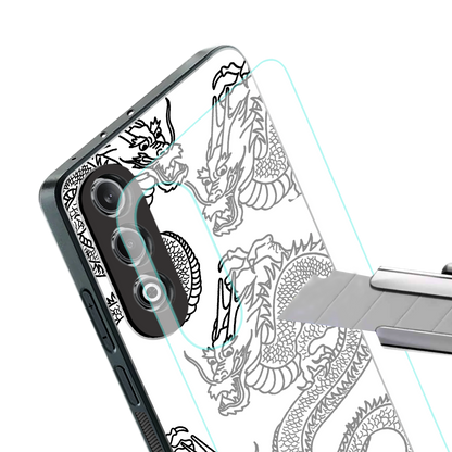 dragons lite back phone cover | glass case for oneplus nord ce 4