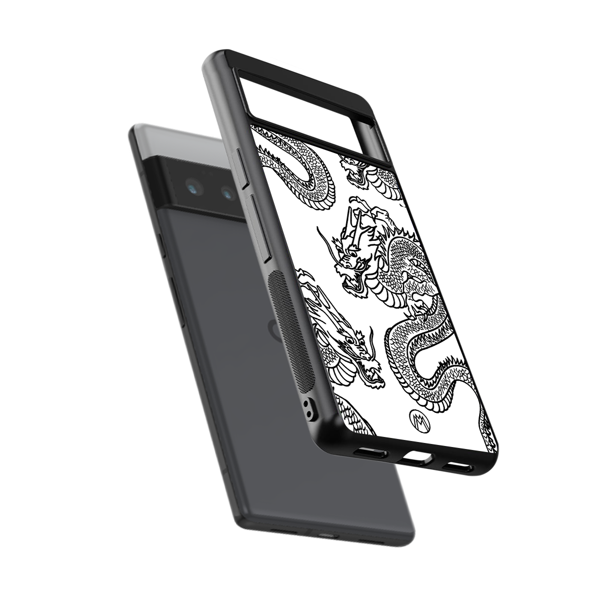 dragons lite back phone cover | glass case for google pixel 6 pro