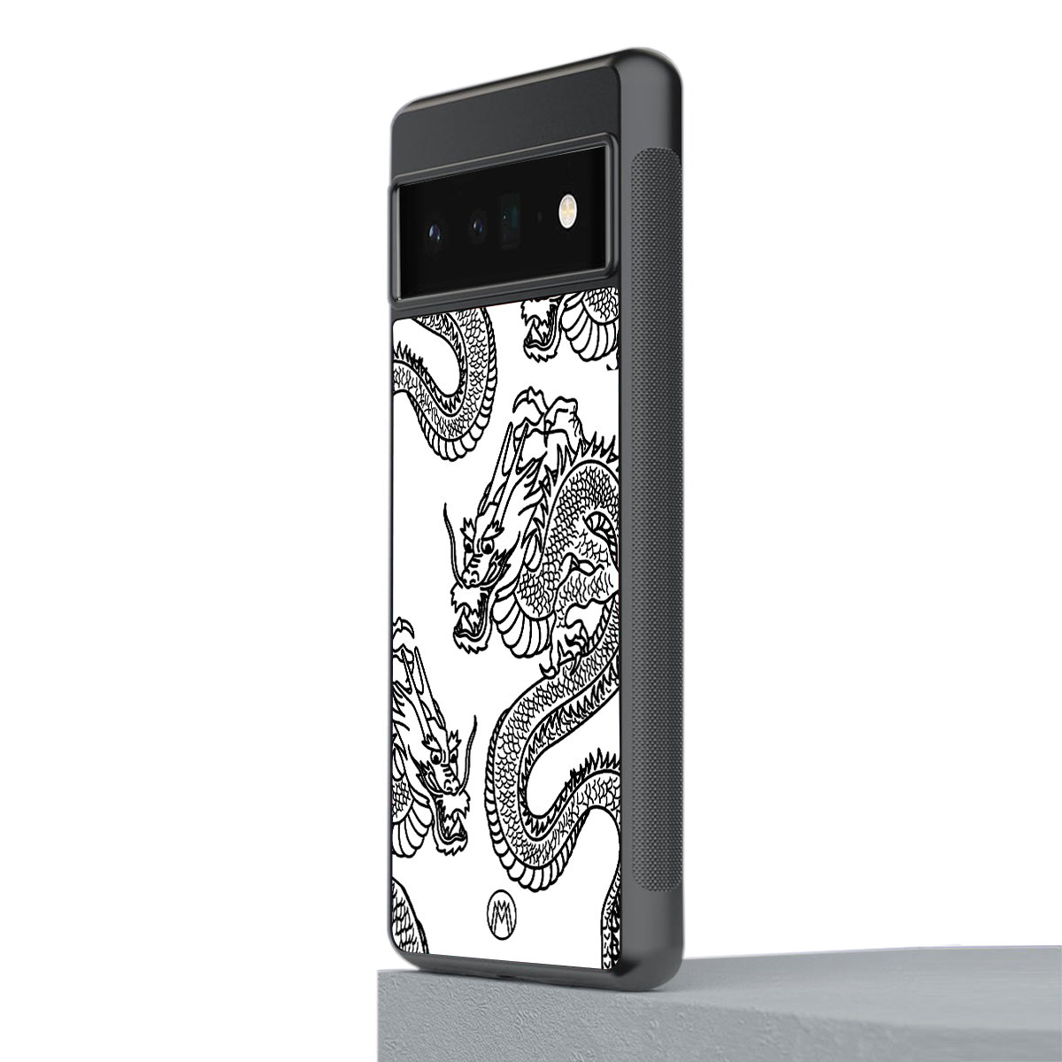 dragons lite back phone cover | glass case for google pixel 6 pro