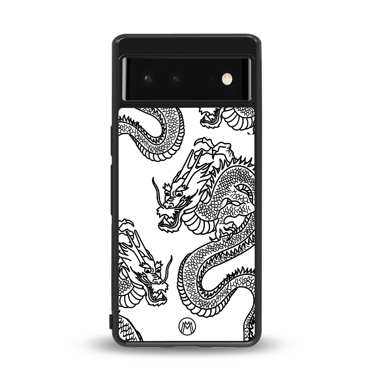 dragons lite back phone cover | glass case for google pixel 6