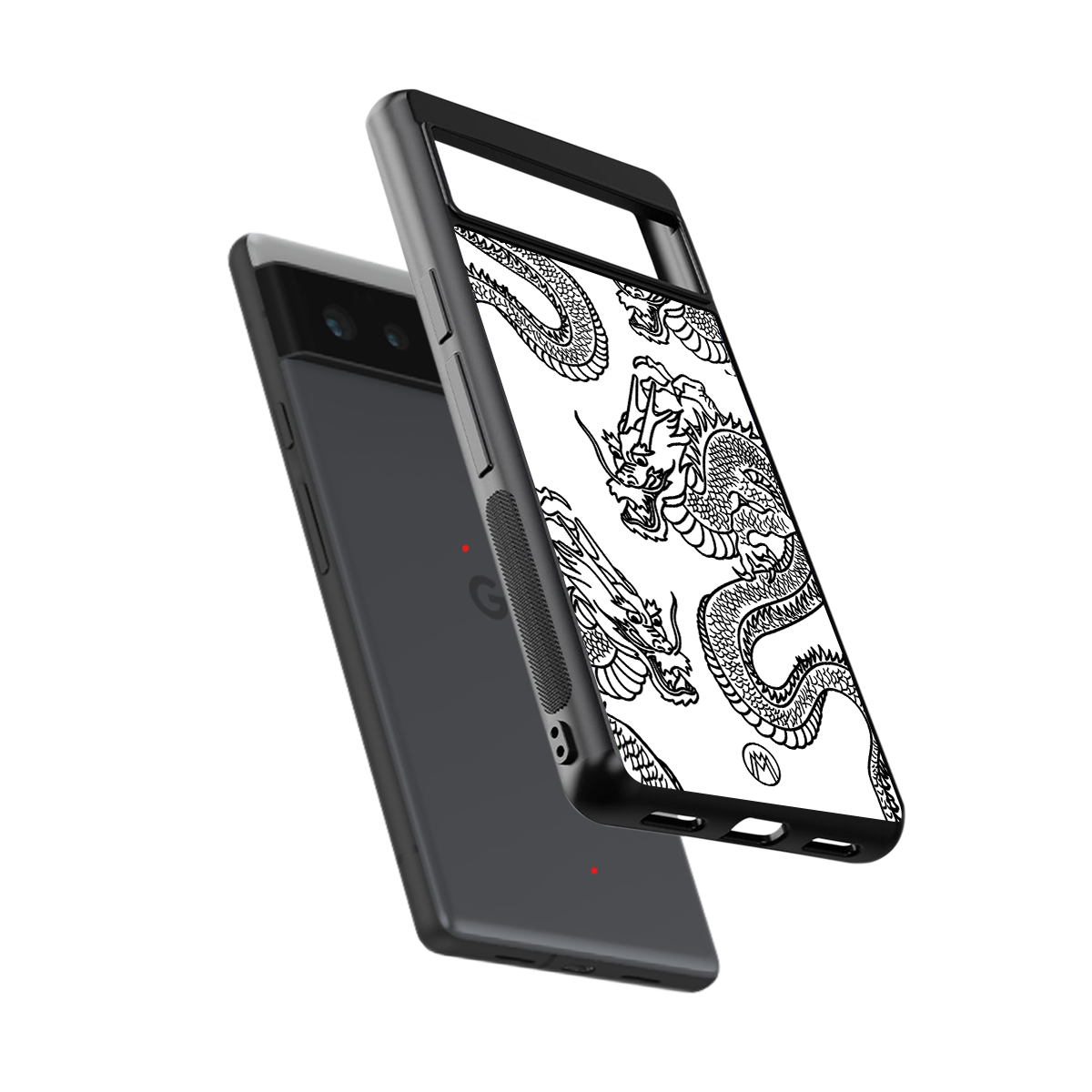 dragons lite back phone cover | glass case for google pixel 6