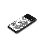 dragons lite back phone cover | glass case for google pixel 6