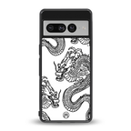 dragons lite back phone cover | glass case for google pixel 7 pro