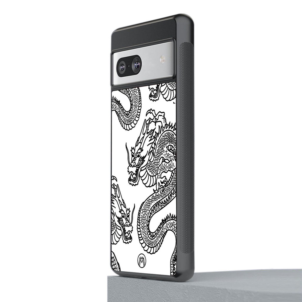 dragons lite back phone cover | glass case for Google Pixel 7