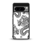dragons lite back phone cover | glass case for google pixel 8 pro
