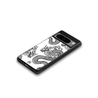 dragons lite back phone cover | glass case for google pixel 8 pro