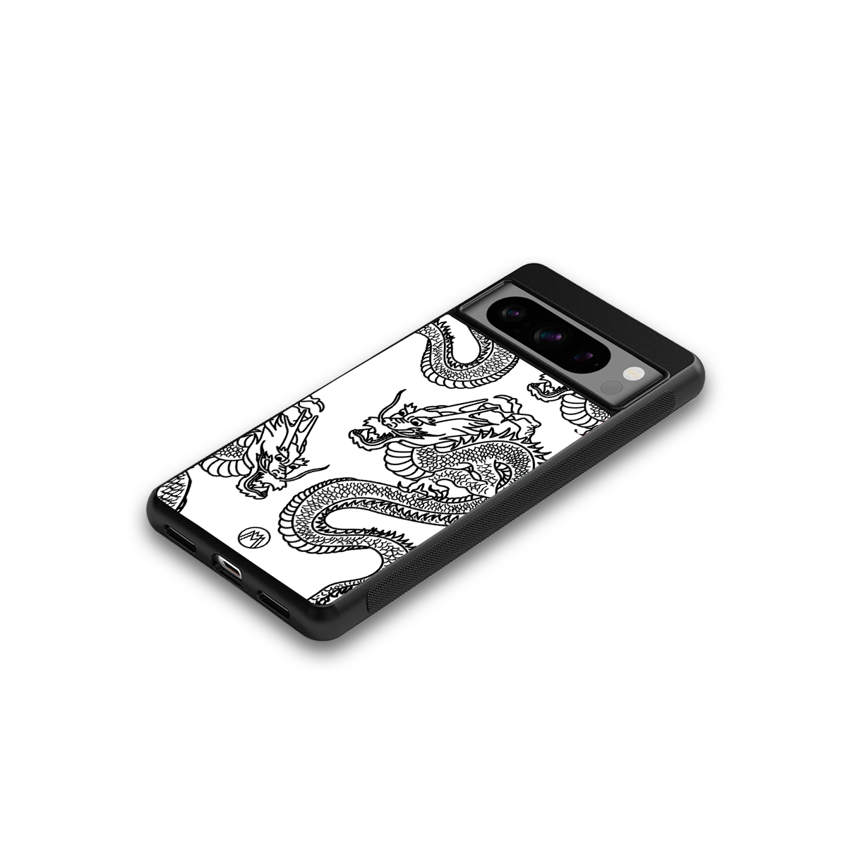 dragons lite back phone cover | glass case for google pixel 8 pro