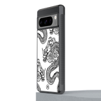 dragons lite back phone cover | glass case for google pixel 8 pro