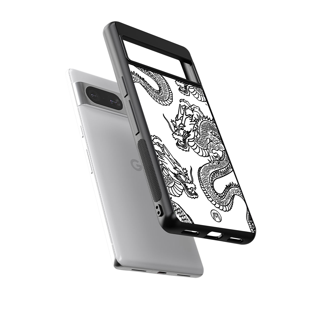 dragons lite back phone cover | glass case for Google Pixel 8