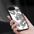 dragons lite back phone cover | glass case for google pixel 9