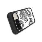 dragons lite back phone cover | glass case for google pixel 9