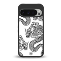 dragons lite back phone cover | glass case for google pixel 9 pro