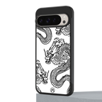 dragons lite back phone cover | glass case for google pixel 9 pro