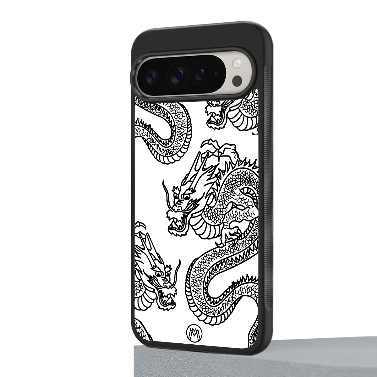 dragons lite back phone cover | glass case for google pixel 9 pro