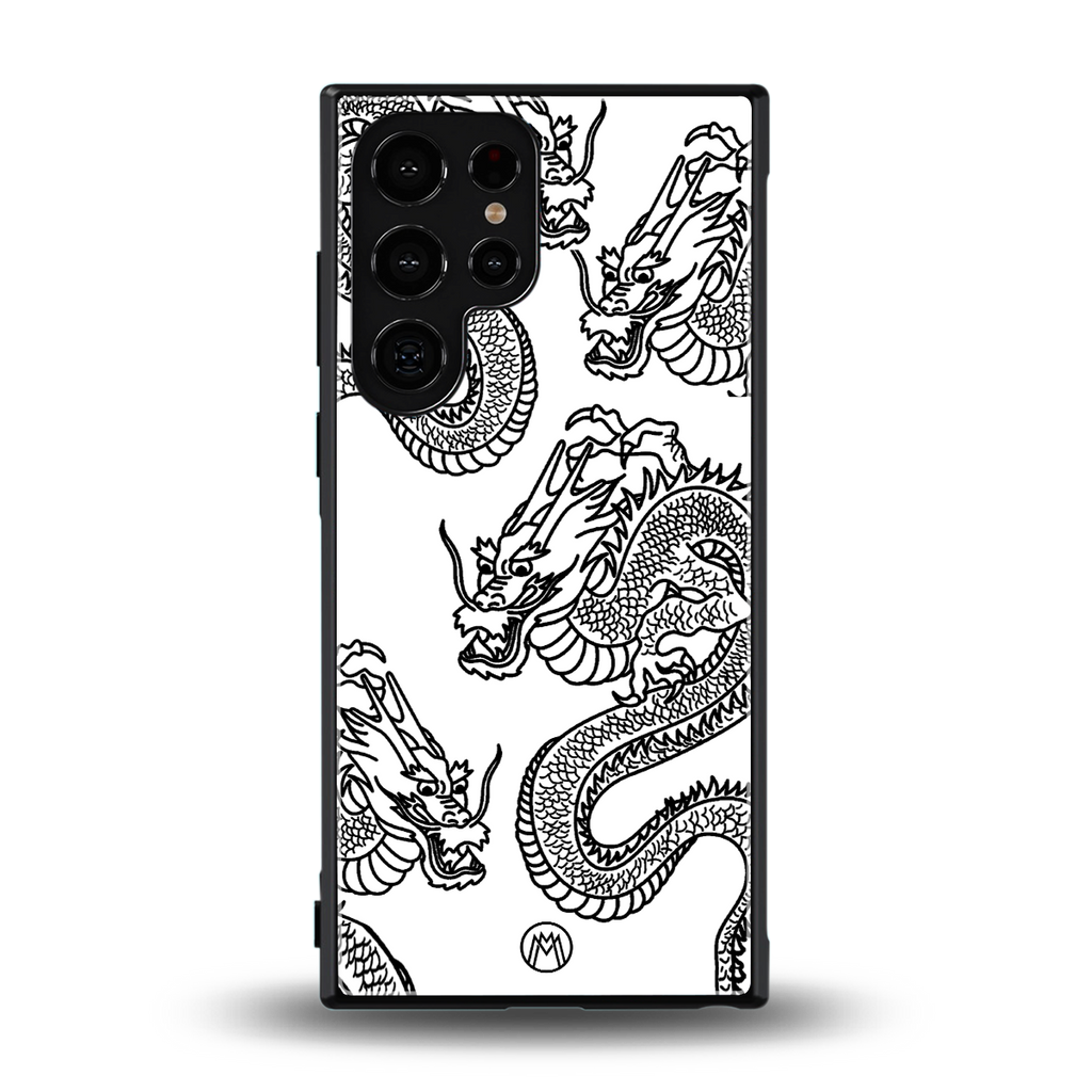 dragons lite back phone cover | glass case for samsung galaxy s24 ultra