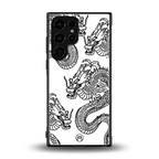 dragons lite back phone cover | glass case for samsung galaxy s23 ultra