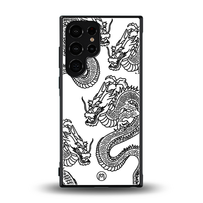 dragons lite back phone cover | glass case for samsung galaxy s23 ultra