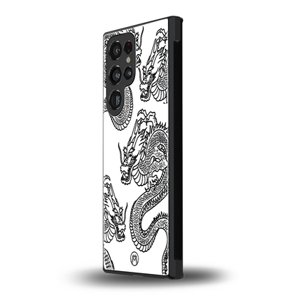 dragons lite back phone cover | glass case for samsung galaxy s24 ultra
