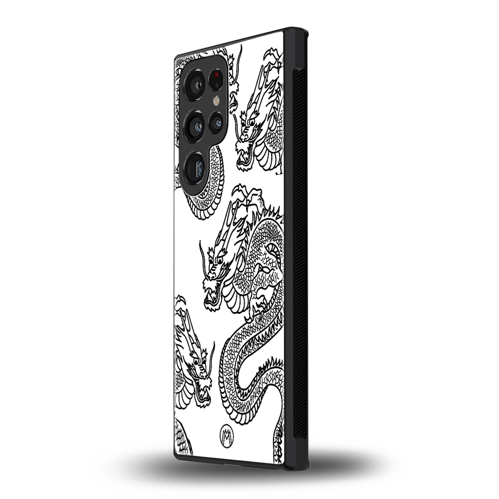 dragons lite back phone cover | glass case for samsung galaxy s23 ultra