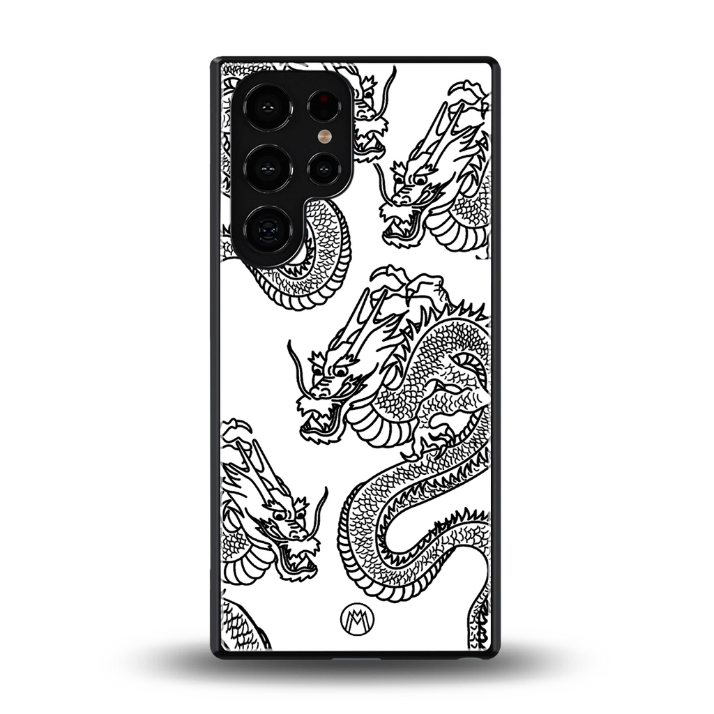 dragons lite back phone cover | glass case for samsung galaxy s25 ultra