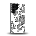 dragons lite back phone cover | glass case for samsung galaxy s25 ultra