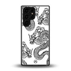 dragons lite back phone cover | glass case for samsung galaxy s25 ultra